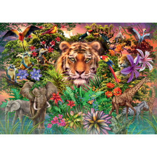 Ravensburger puzzel jungle tijger 1000 stukjes