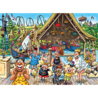 Wasgij original efteling legpuzzel - de wereld van sindbad! - 1000st.