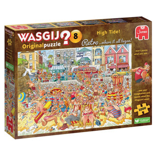 Jumbo wasgij retro originele 8 legpuzzel - vloed!, 1000st.