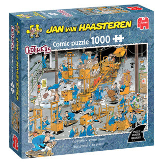 Jumbo jvh puzzel oldtimer karren maar 1000 stukjes