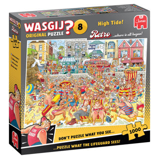 Jumbo wasgij retro original 8 legpuzzel - vloed!, 1000st.