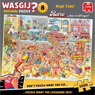 Jumbo wasgij retro original 8 legpuzzel - vloed!, 1000st.