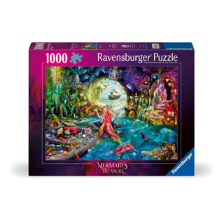 Ravensburger puzzel mermaids treasure 1000 stukjes