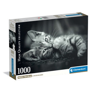 Clementoni puzzel 1000 stukjes kitty