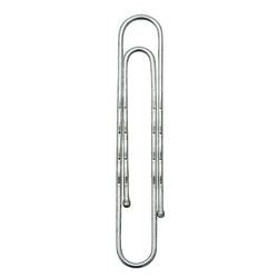 Paperclips norica 2262 metaal 77 mm 100 stuks