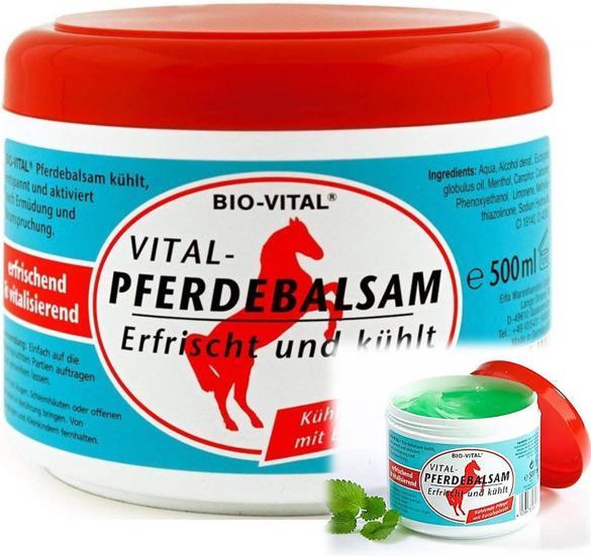 Bio-vital paardenbalsem pot a 500ml