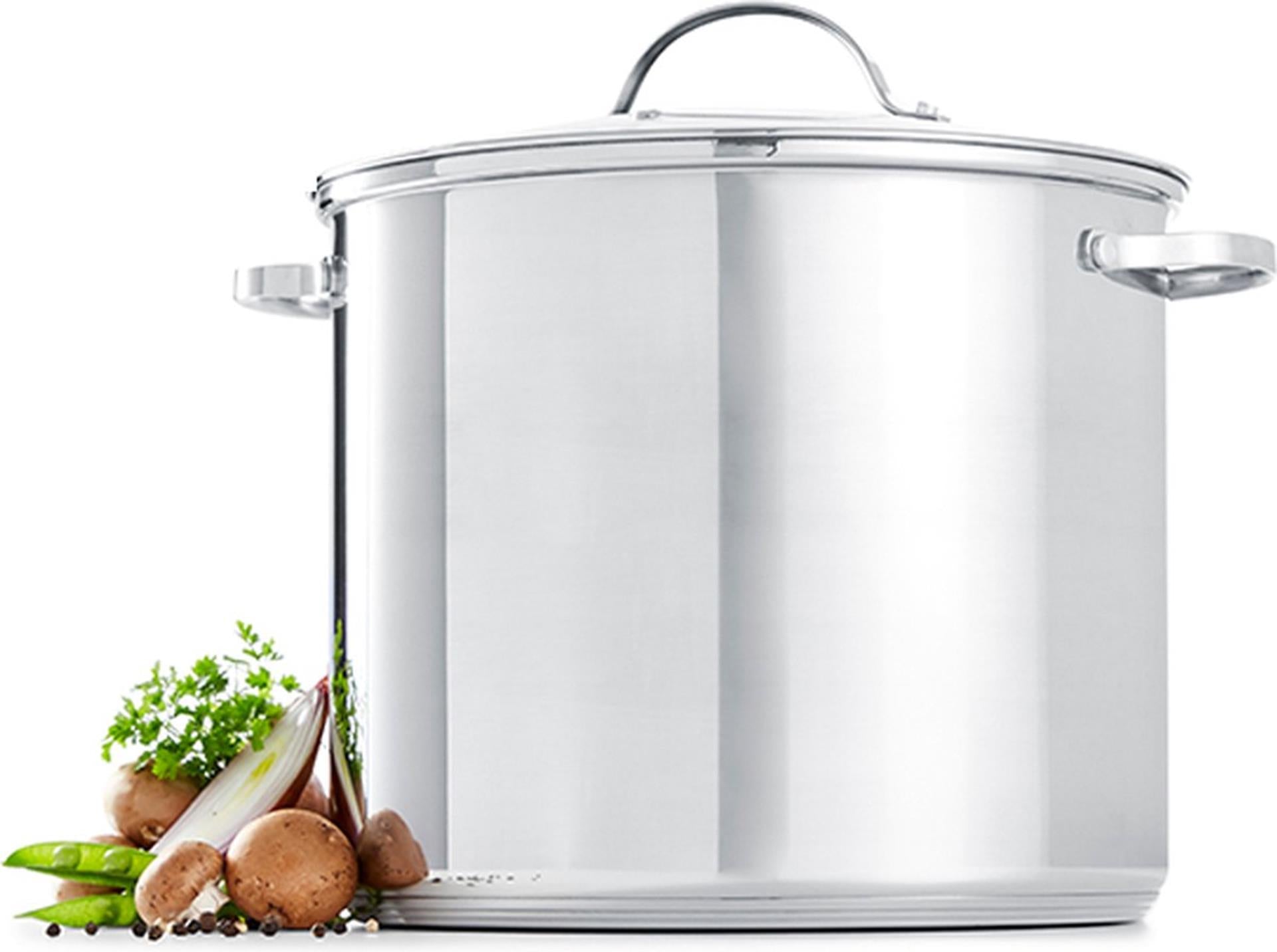 Deksi soeppan met glasdeksel 10liter ø26cm alle warmtebronnen