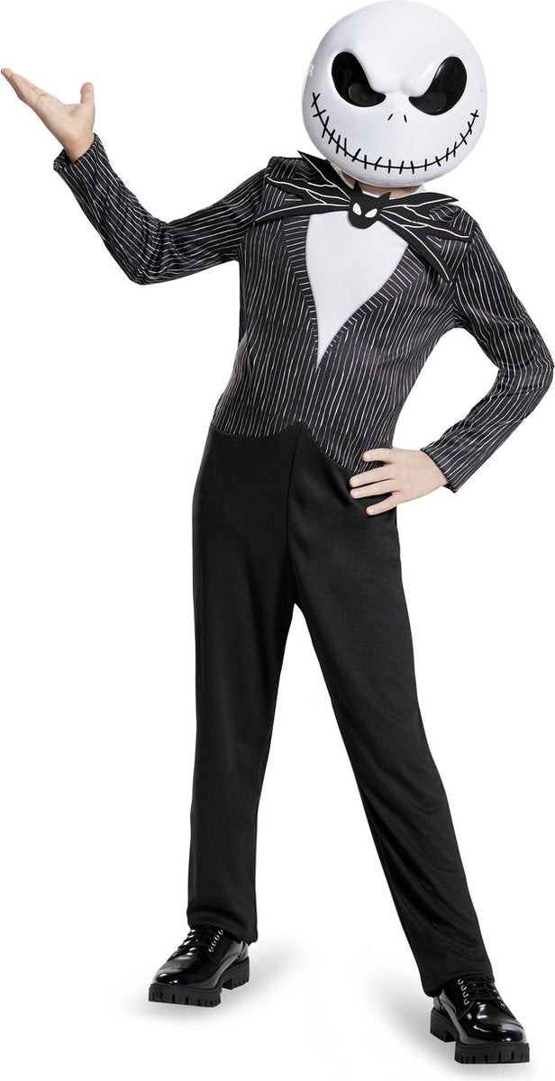Disguise disney - nightmare before kerstmis, jack skellington classic volwassenen, maat l xl (42-46), volwassenen