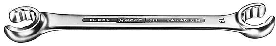 Hazet doppelringschlüssel do-ringschl.open 10x11mm ,head 15°geb.