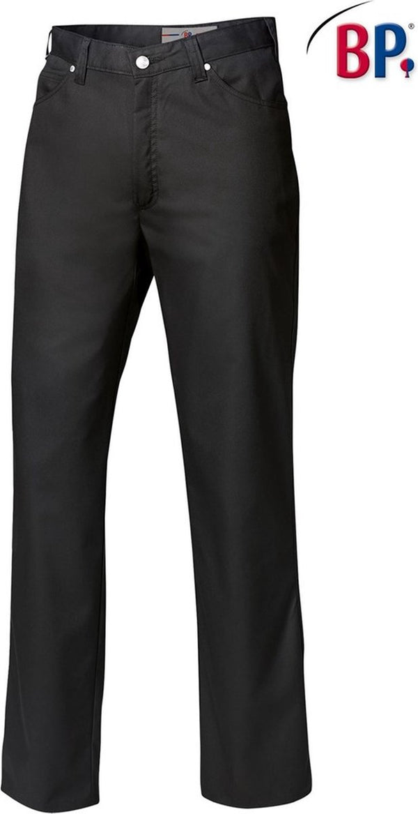 Bp 1669-686-32 herenjeans werkbroek zorgbroek - zwart - 50n