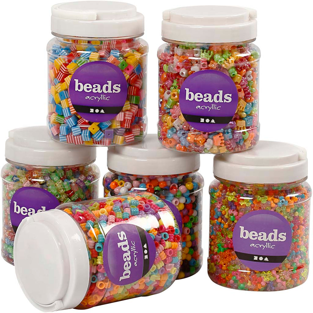 Https: www.cchobby.nl plastic-kralenmix-afm-7-10-mm-gatgrootte-2-4-mm-ca-2400-gr-diverse-kleuren-6x700-ml-1-doos
