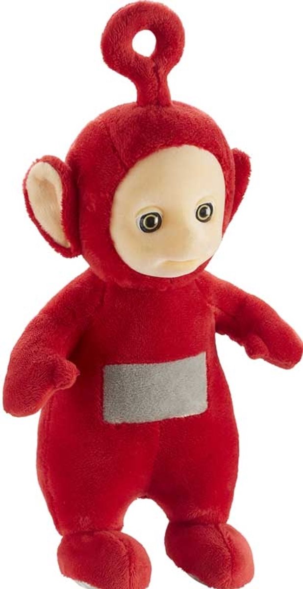 Chillfactor teletubbies knuffel po met geluid - zachte pluche speelgoedpop.