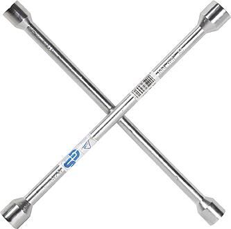 Hp wiel kruissleutel wheel cross key silver 17,19,21,23 mm