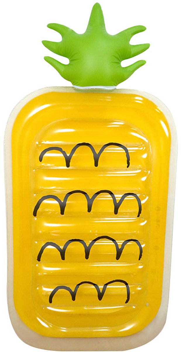 Tropische gelukzaligheid | ananas luxe luchtbed
