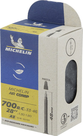 Michelin a3 aircomp inner tube for 28