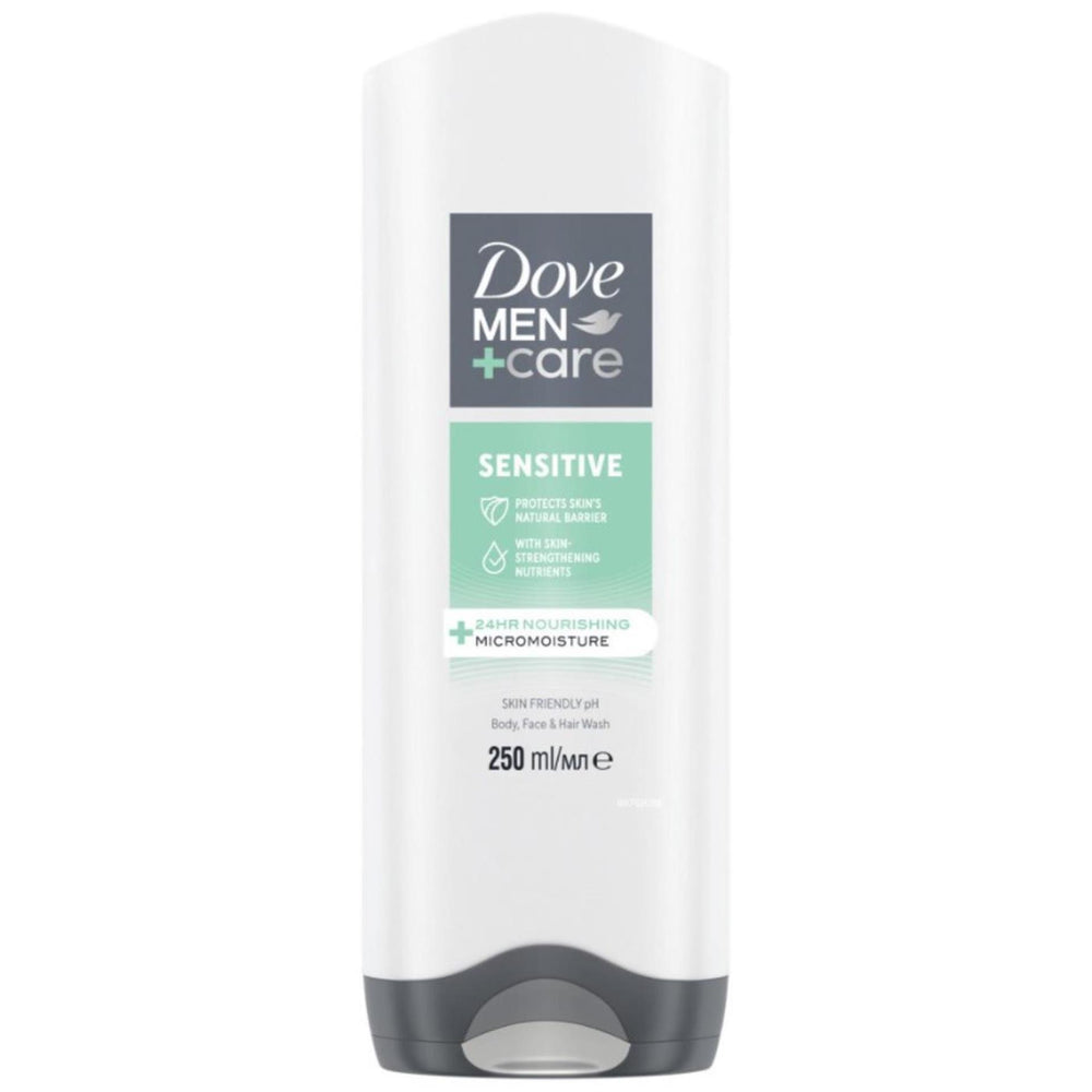 Dove douche men sensitive 3-in-1 250ml