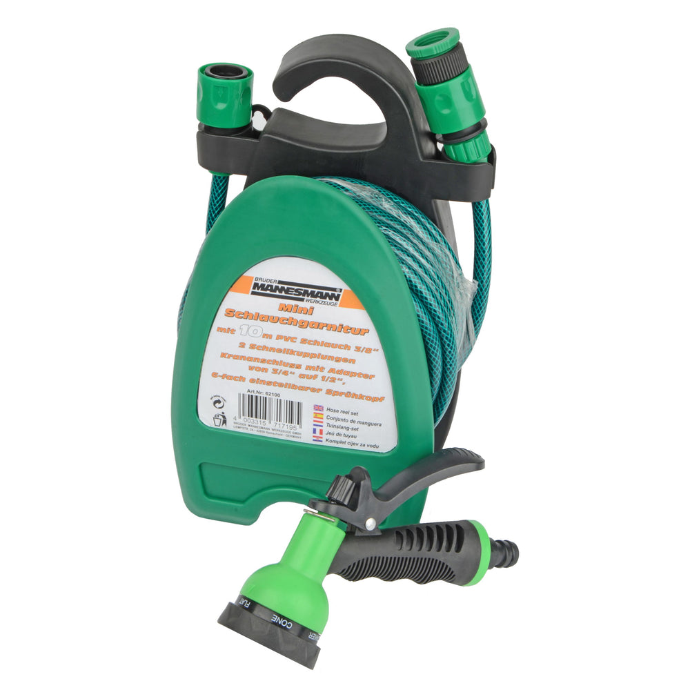 Brüder mannesmann tuinslangset mini 10 meter (hobby) - 62100
