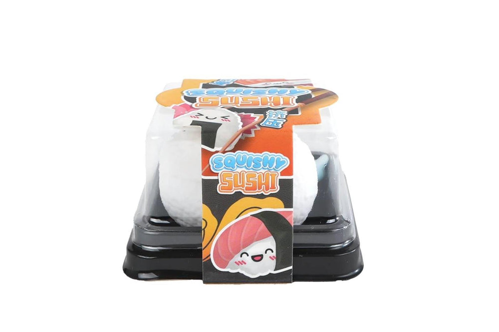 Kawaii squishy sushi vriendje in take away doosje 5cm