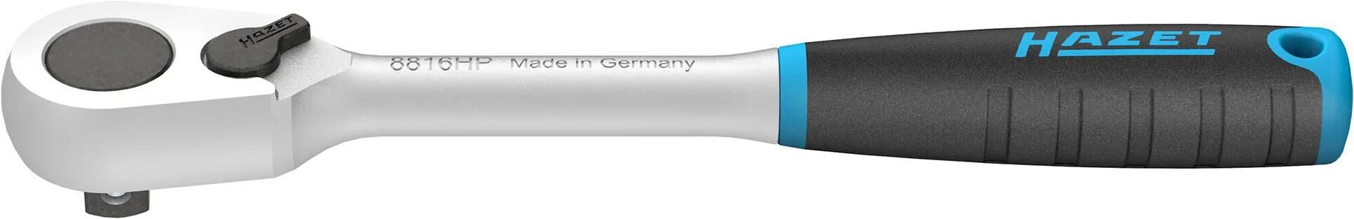 Hazet hiper fijnvertande omschakelratel 8816hp · 3 8 inch (10 mm) vierkant massief · lengte: 200 mm