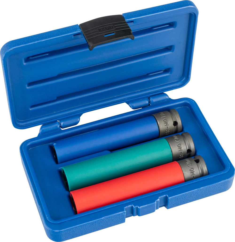 Condor wielmoer dopsleutel 5204 wheel nut inserts 1 2 3-tlg.