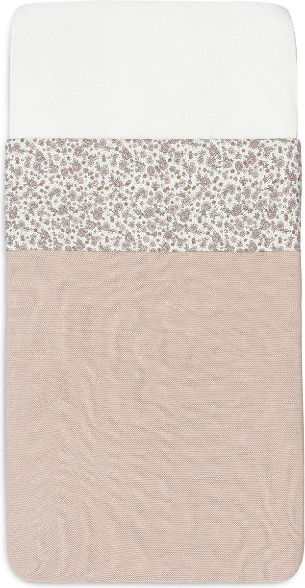 Jollein baby laken ledikant 120x150cm retro flowers