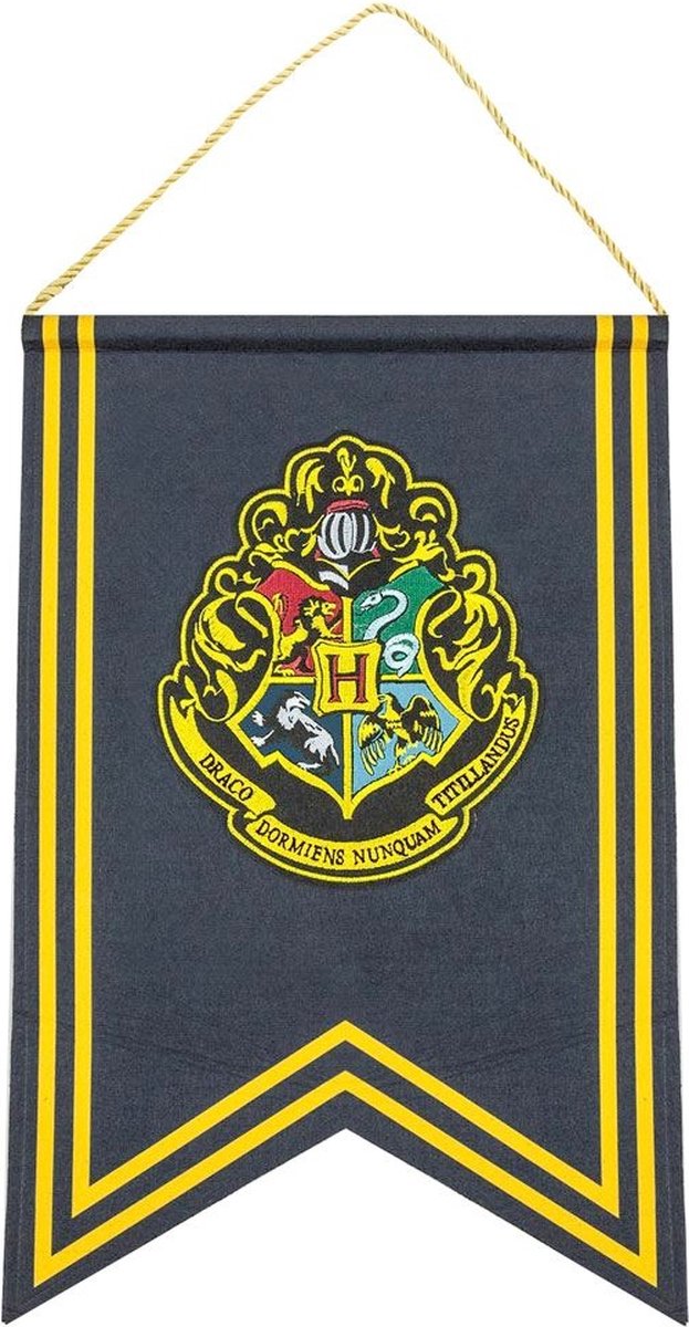 Harry potter hogwarts wall banner