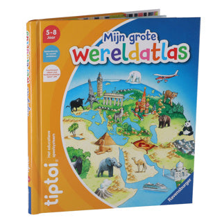 Ravensburger tiptoi boek de wereldatlas