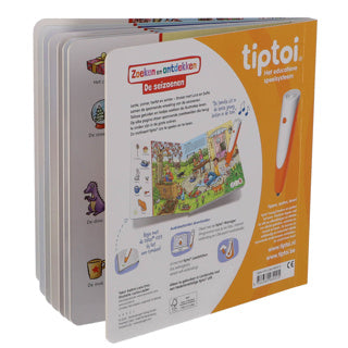 Ravensburger tiptoi boek zoeken en ontdekken: de seizoenen