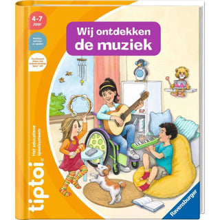Ravensburger tiptoi boek wij ontdekken de muziek