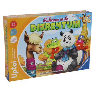 Ravensburger tiptoi rekenen in de dierentuin