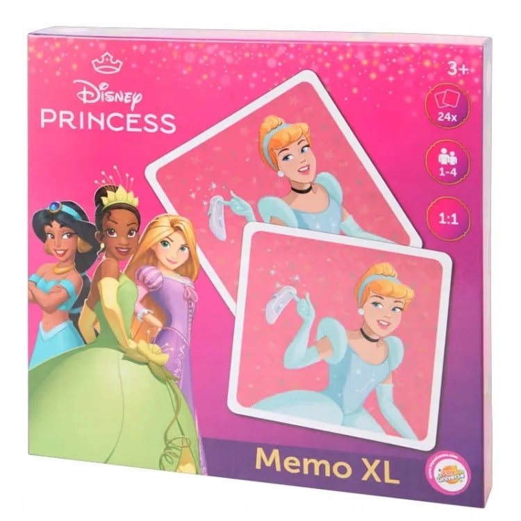 Intro disney prinses memo spel xl 24 kaarten