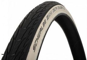 Schwalbe roadcruiser 47-622 (28x1.75) zwart wit reflex