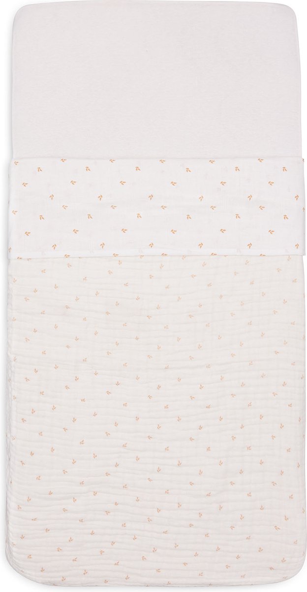 Jollein baby laken wieg - 75x100cm - harvest