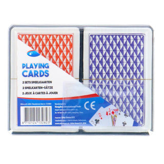 Osa private label speelkaarten in doos 2 sets