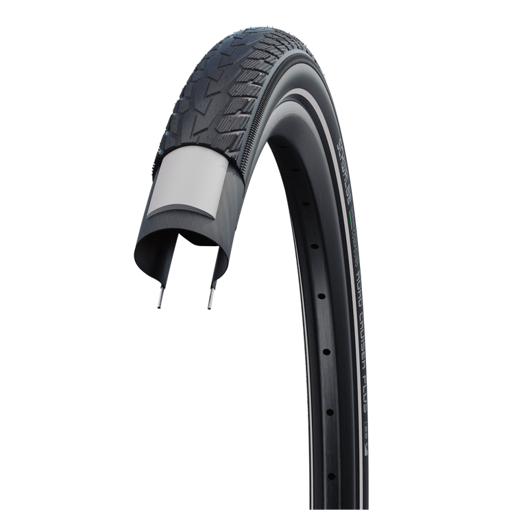 Schwalbe buitenband road cruiser plus 55-622 (28x2.15) zwart