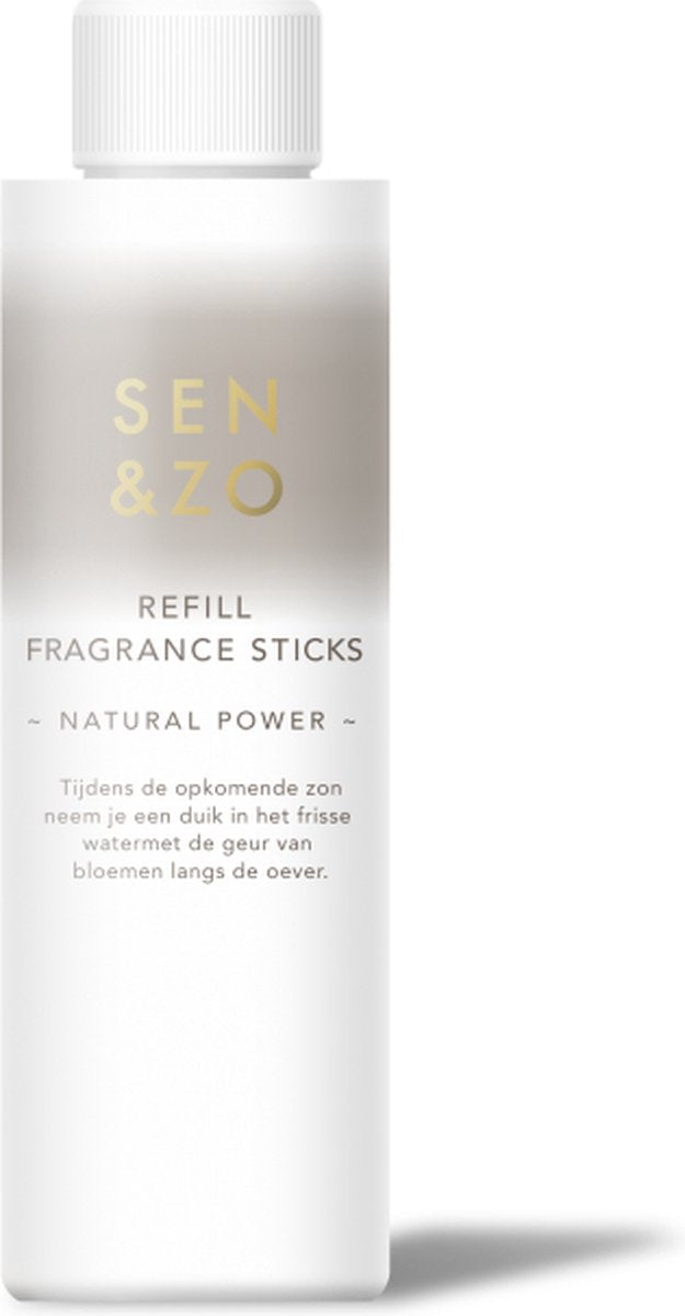 Sen zo reed sticks refill 150ml natural power