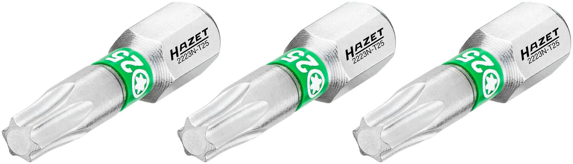 Hazet bitset 2223n bit set 1 4 , torx, t25 2223n-t25 3 3-piece