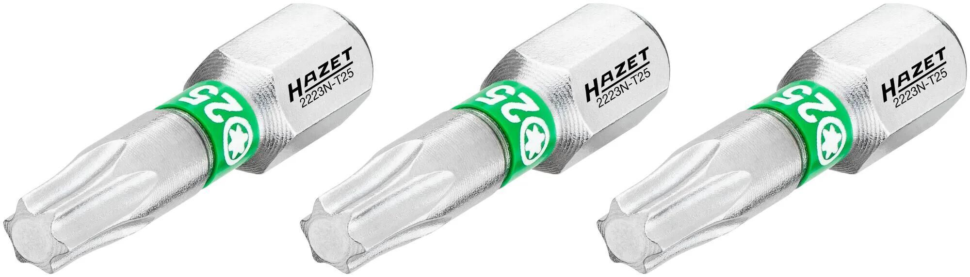 Hazet bitsatz 2223n bit set 1 4 , torx, t25 2223n-t25 3 3-piece