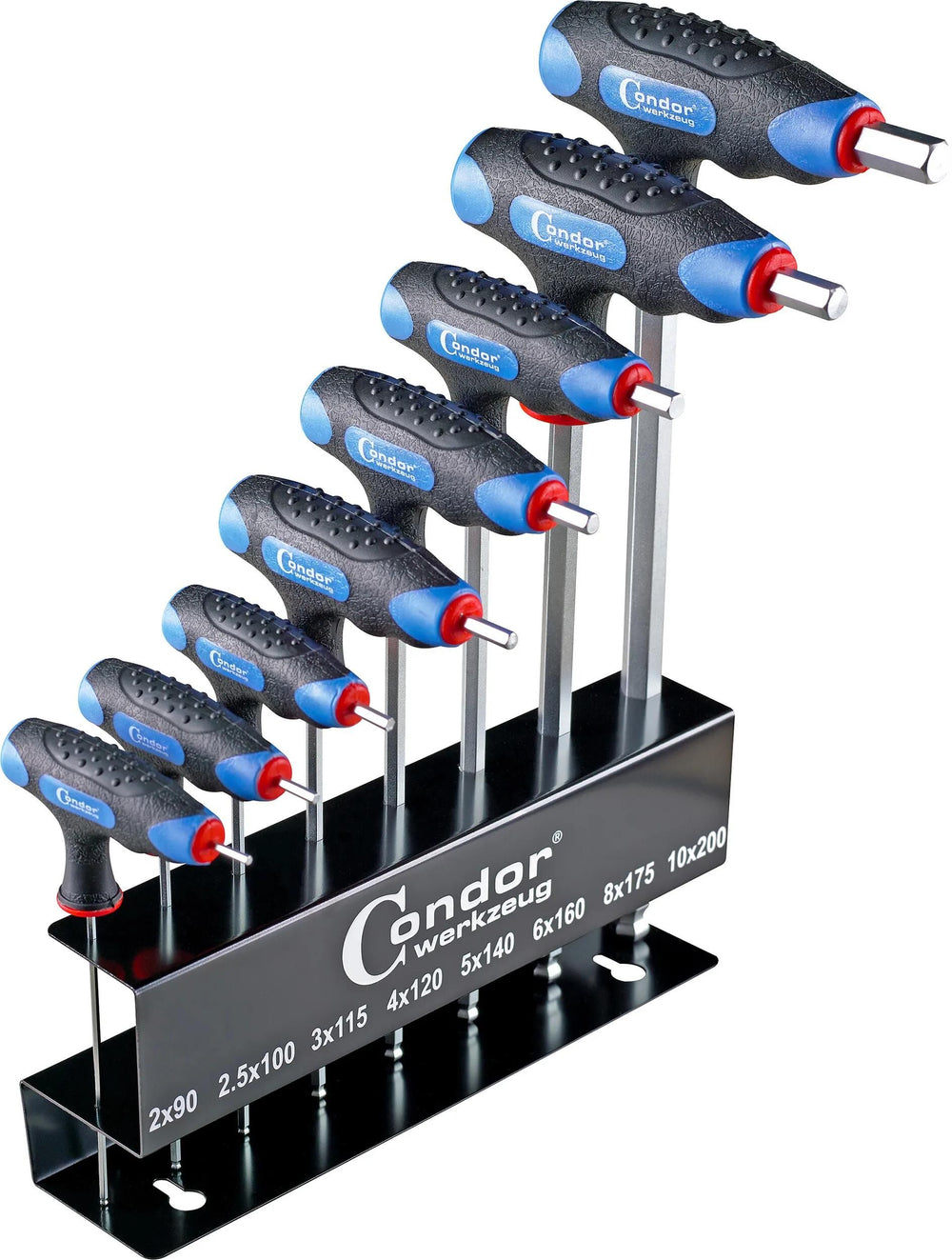 Condor schroevendraaier set 1119 screw driver sets 8 pcs inside-6ct. 2-10mm