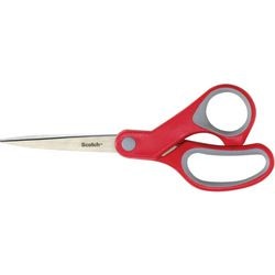 Schaar scotch comfort 1428 20 cm rood