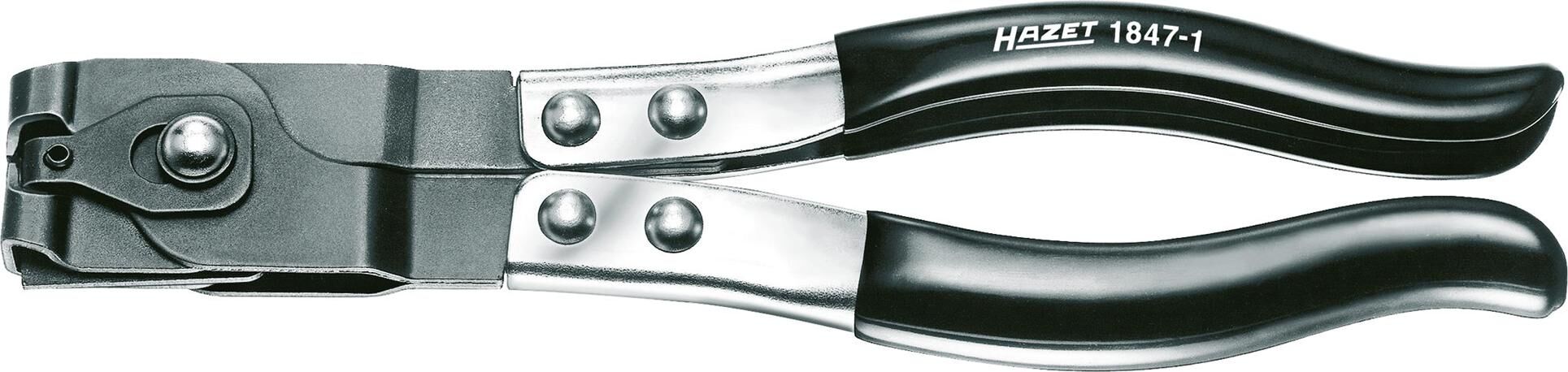 Hazet slangklemtang 1847-1 pliers w. low ear. 1847-1