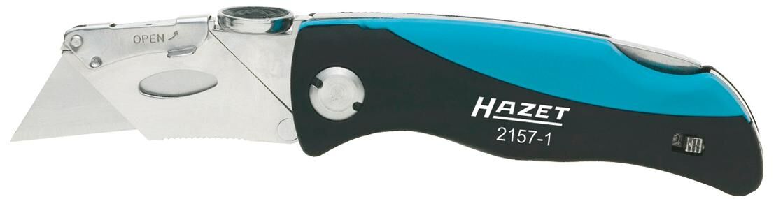 Hazet klapmes 2157-1 foldable knife incl.5 rings