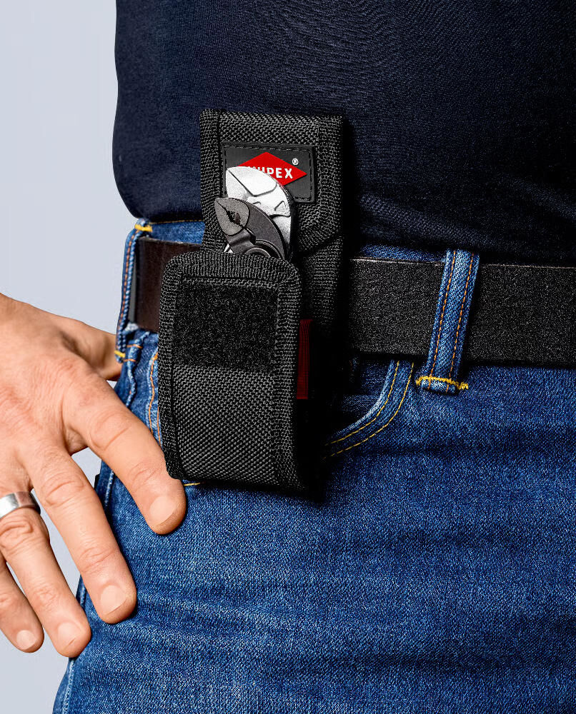 Knipex tangen set xs pliers assortment in tool belts.