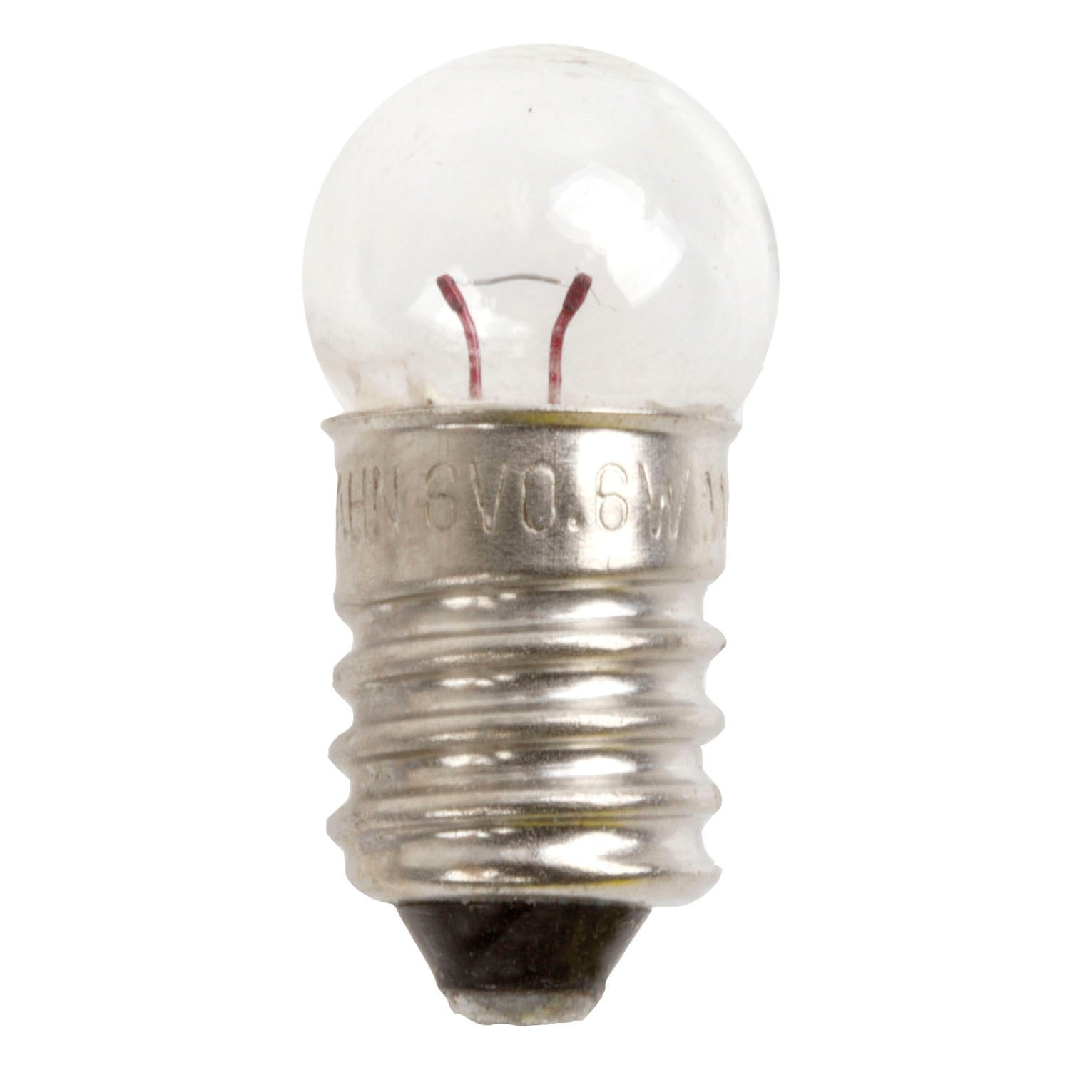 Messingschlager glühlampe light bulb 6v 0,6w w. test mark