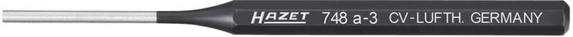 Hazet drevel pin punch 125x3 mm 748 a-3
