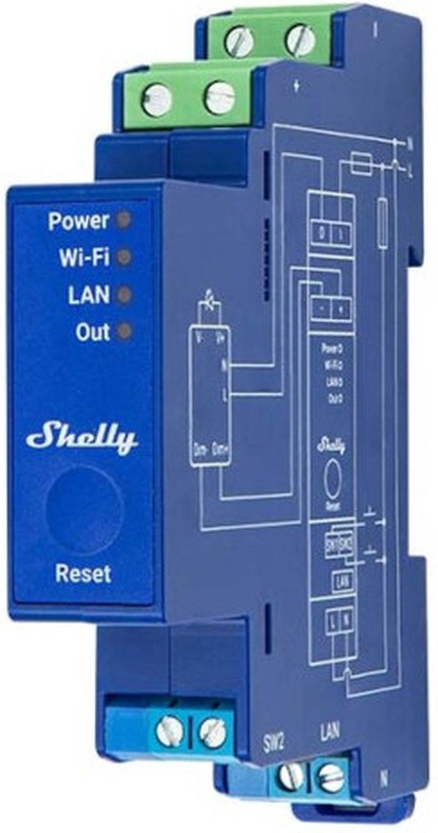 Shelly pro dimmer 0 1-10v pm