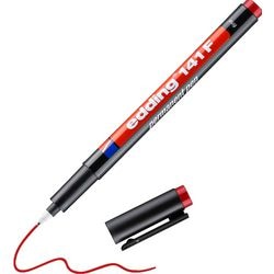Permanente ohp marker edding 141f rood 0,6 mm