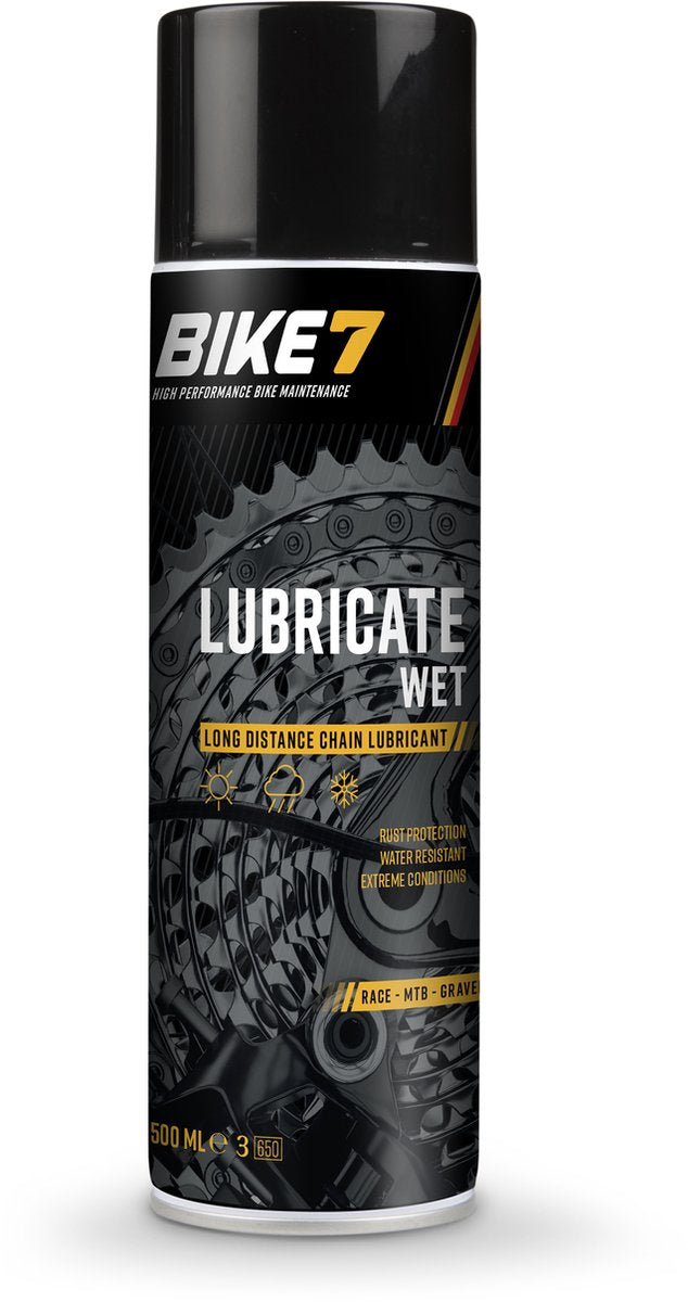 Bike7 - smeermiddel nat 500ml