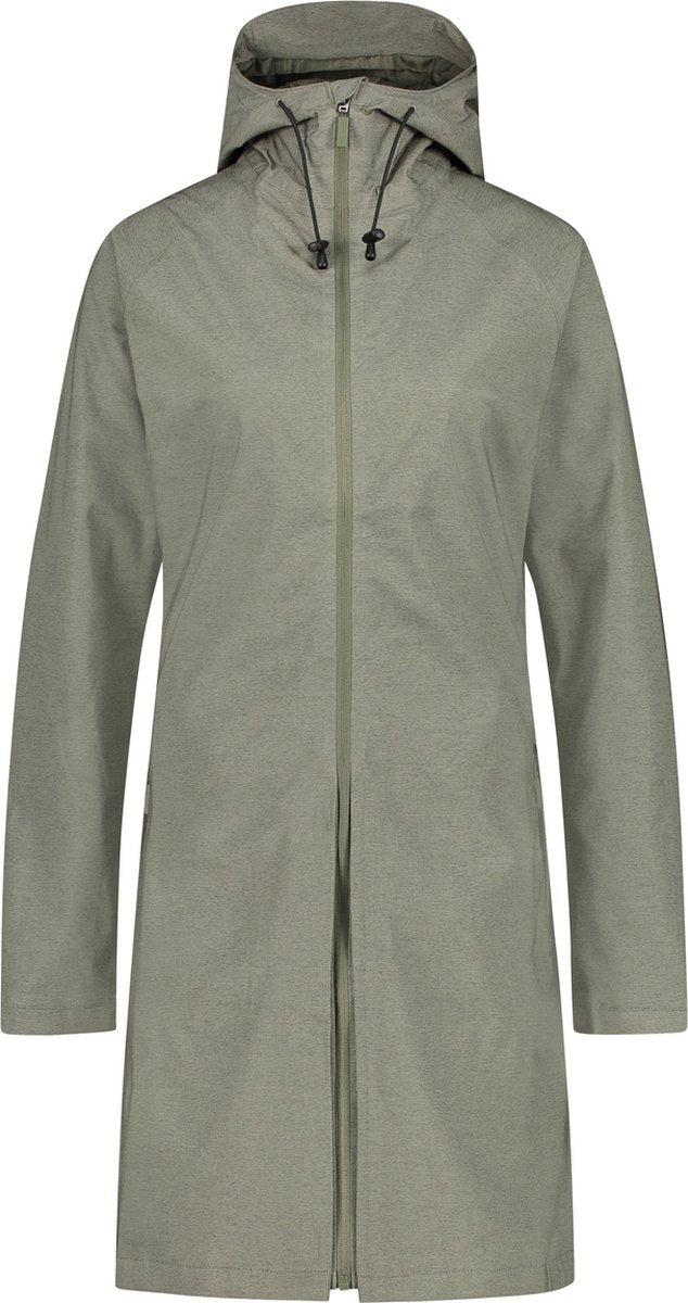 Puch seq regenjas dames olive groen