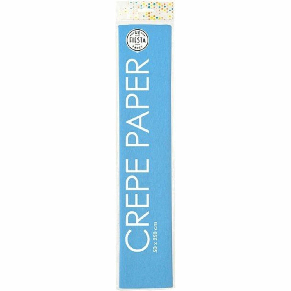 Globos crepepapier 50x250cm babyblauw pak a 12 rol